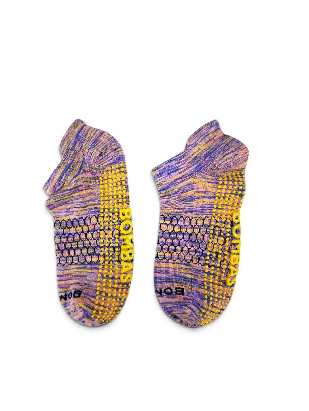 🆕 Bombas Womens Performance Gripper Ankle Space Dye Multi-Pack Nwot